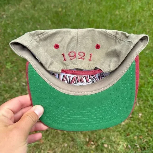 Vintage Logo 7 Arizona Cardinals SnapBack‎ Hat Cap NFL Football - NWT